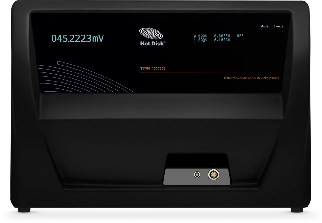 Hot Disk TPS 1000 Front