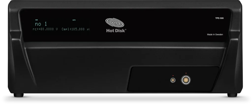 Hot Disk TPS 500 Front