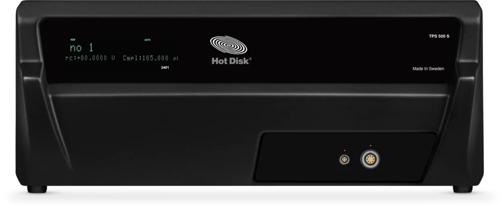 Hot Disk TPS 500 S Front